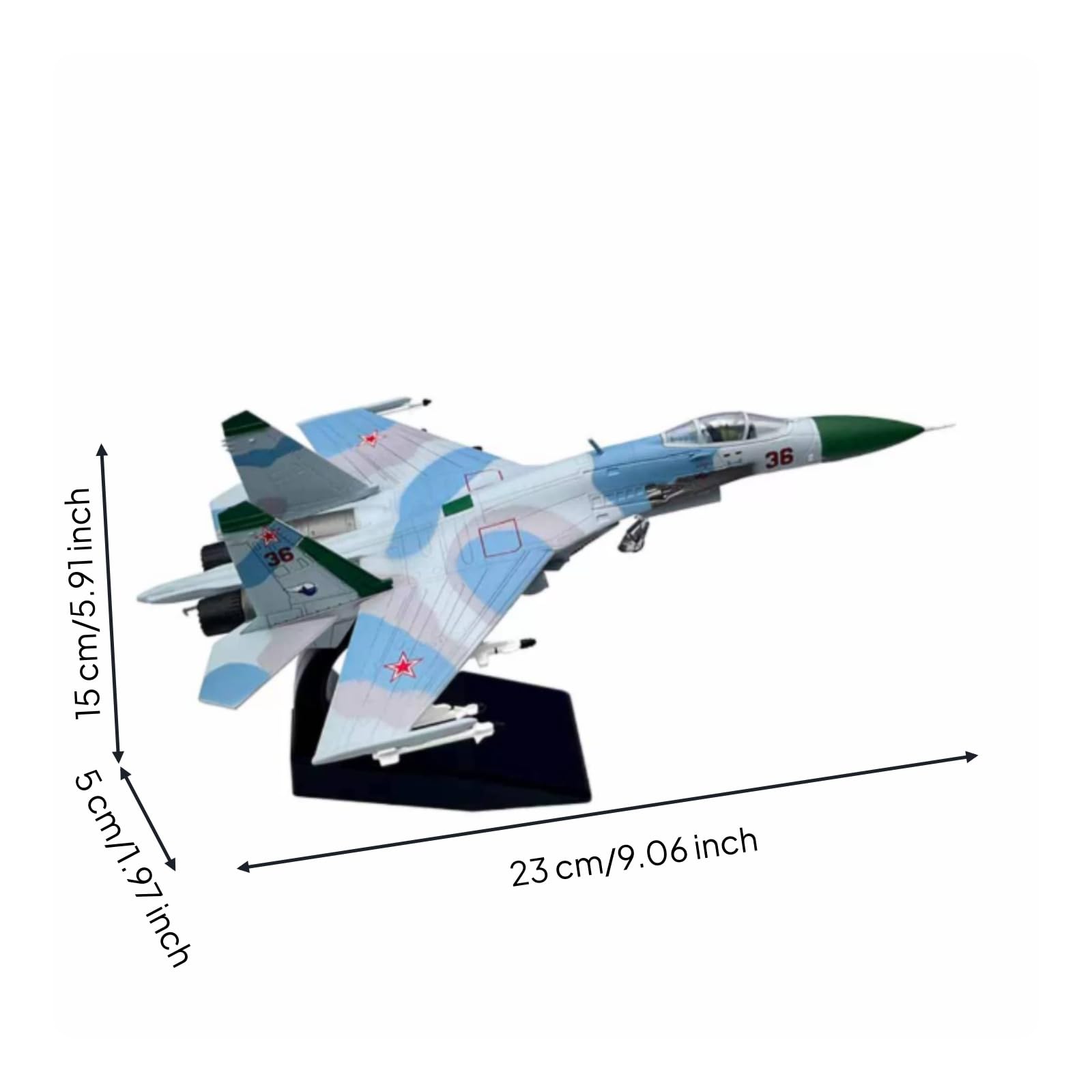 Harilla Riproduzione Aereo Modello Aereo Aereo da Collezione Jet da Esposizione Realistica 1 100 con Finiture Nitide Supporto per Posizionamento Dinamico