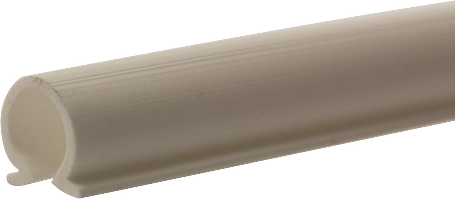 Lake Effect Pools Coping Strips for 12' Round Above Ground Pool | Includes: (10) 4' Foot Length Snap On Liner Clips | for Overlap Liner Installation or Replacement (Color May Vary)