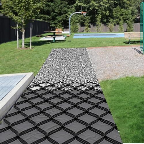 System siatki naziemnej HDPE – nośność 850 kg/m2 na podjazd, parking i architekturę krajobrazu ogrodowego - trwałe, lekkie rozwiązania geokomórkowe
