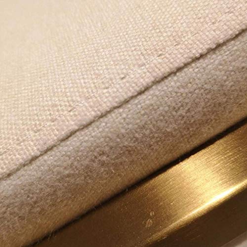 Taburete de tocador nórdico minimalista en acero inoxidable para casa 8