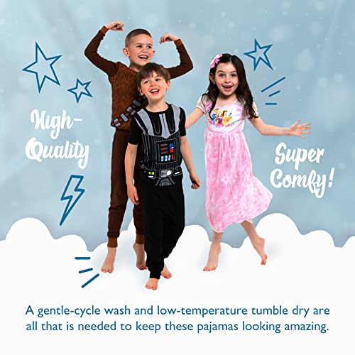 Disney Girls' Frozen 2 3-Piece Loose-Fit Pajamas Set, Oh So Magical 2, 6 #TOP4
