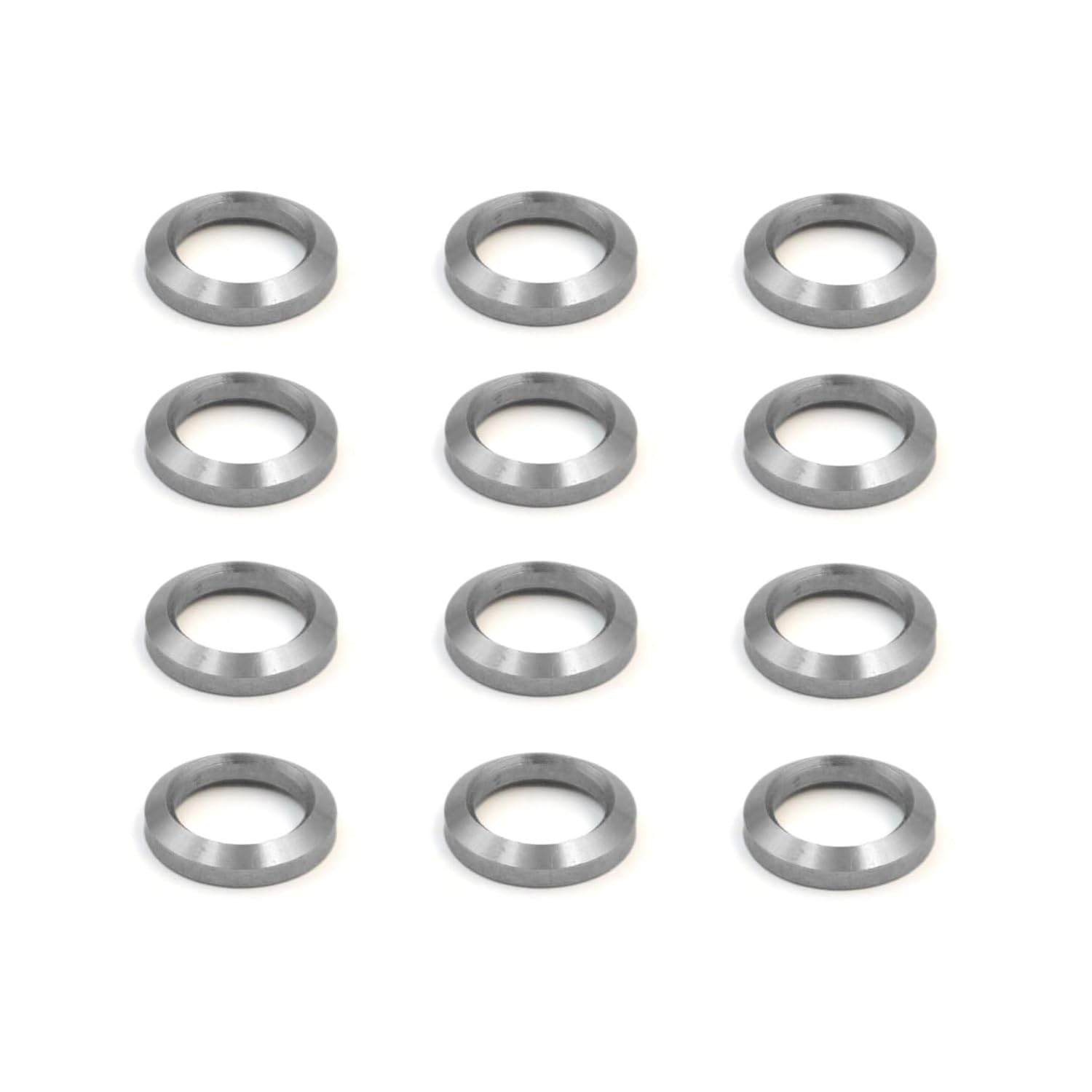 クラッシュワッシャー 12個パック 1/2 x 28 スレッド シルバー ステンレススチール Amazon | クラッシュワッシャー 12個パック 1/2 x 28 スレッド