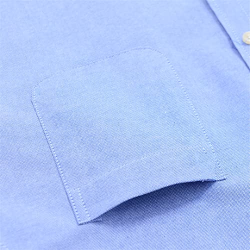Chemise décontractée à manches courtes homme coton carreaux M