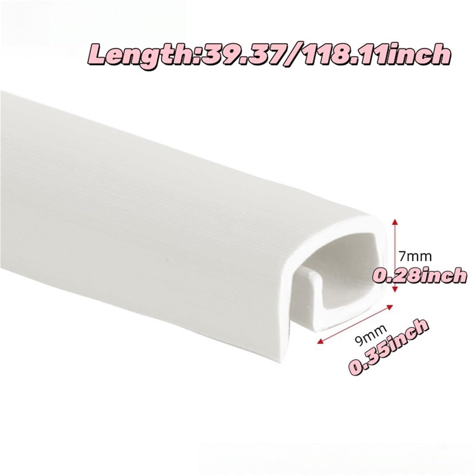 caNaleta Cables Pared Adhesivo 1 Unidad de Protector Cable Suelo m/3,0 Metros, PVC Flexible Autoadhesivo, conducto alimentación extendido(Black,3.0M)