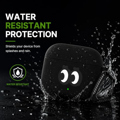 Image of Anvique Silicone Case for OnePlus Buds 4 Pro,Shockproof Protective Cover, Scratch Resistant, Lightweight, Precise Fit with Charging Access (Eye T)