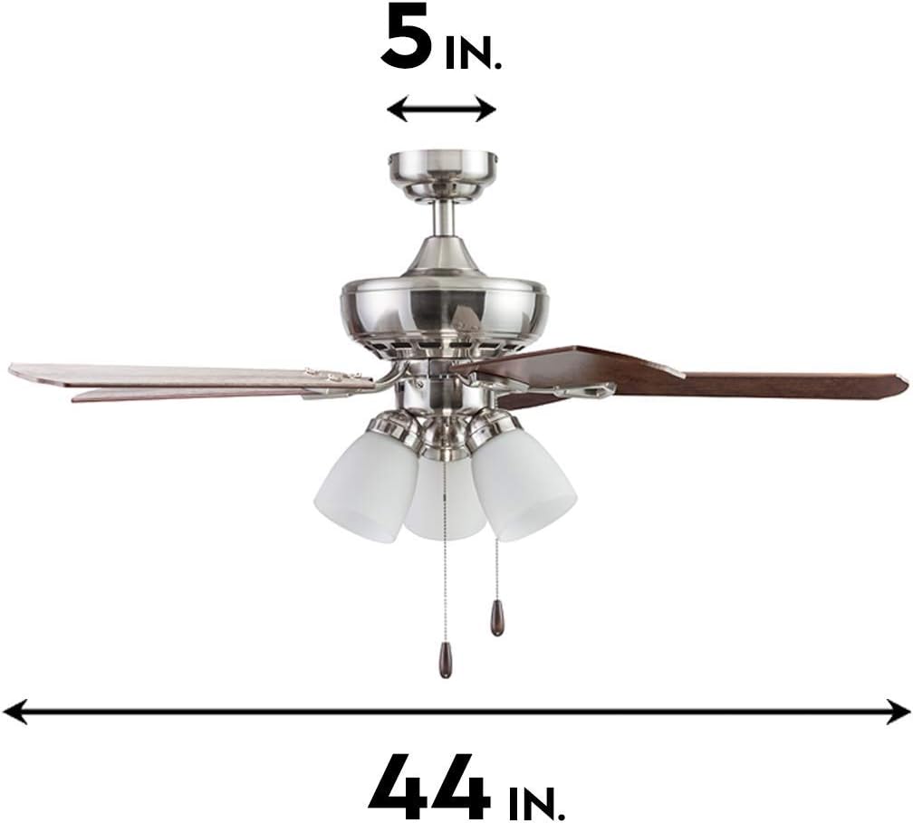 Discount 90% Portage Bay 51442 Miller Park Ceiling Fan, 44, Bronze Popular Portage Bay 51442 Miller Park Ceiling Fan, 44, Bronze