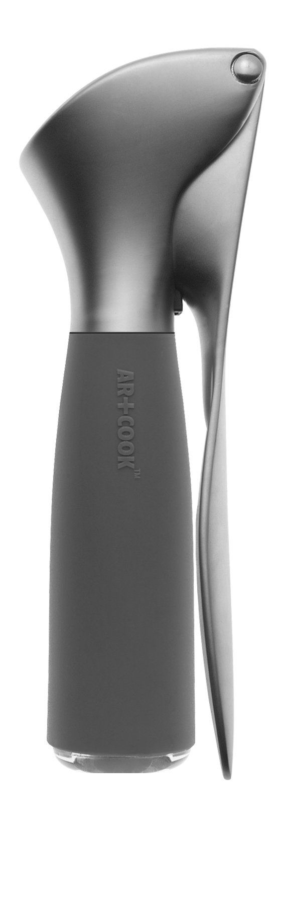 Art and Cook Garlic Press Zinc Positive Collection, Charcoal