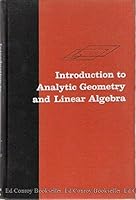 Introduction to analytic geometry and linear algebra B0006AWLL0 Book Cover