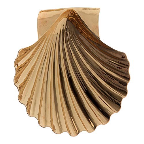 Christening Shell in Golden Brass by Molina