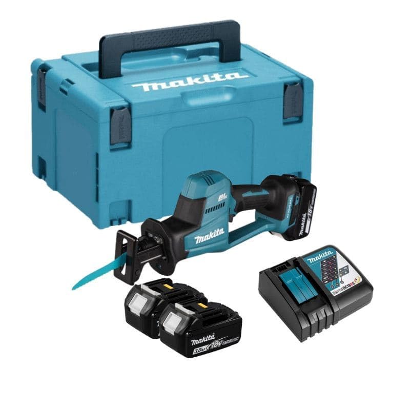 Sierra sable de arrecife 18 V LXT (2 x 3,0 Ah) en estuche MAKPAC - MAKITA DJR189RFJ