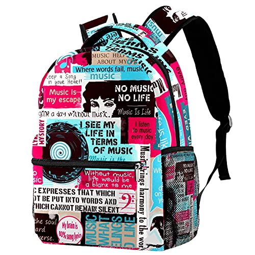 Sac à dos ordinateur portable avec grand compartiment mandala henné