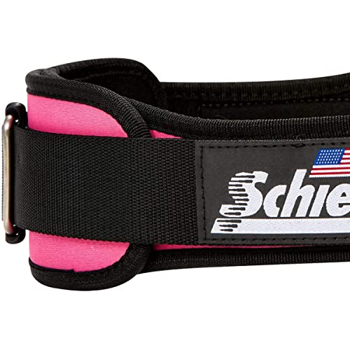 Schiek 4 3/4 Lifting Belt Medium - Pink #TOP2