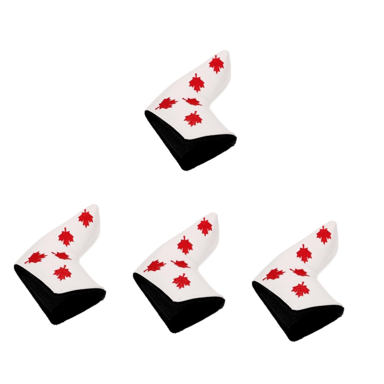 Supvox Golfschläger-Abdeckung Golf-Scorecard-Inhaber Keile Golfabdeckungen Abdeckung für Golfschläger Golfs Schlägerabdeckung Retro-Golf-Abdeckung schützende Vereinshülle PU-Leder Weiß
