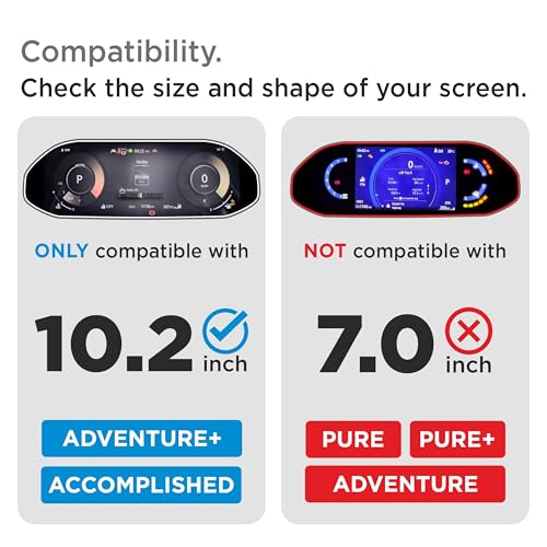 Image of SPARTAN SHIELD {4 PACK} Screen Guard For TATA SIERRA 2025+ || ADVENTURE+ / ACCOMPLISHED || 12.3 Inch Infotainment Touchscreen + 10.25 Inch Instrument Cluster + Sterring + AC Panel + Protector || Anti Scratch | Water Resistant | HD Clarity || TataSierra Car Accessory 2026 [NOT TEMPERED GLASS]