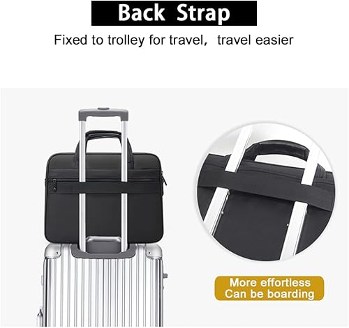 Maletines grandes para hombre, bolsa de lona de 15.6 pulgadas, 17 pulgadas, 19 pulgadas, funda para laptop, bolsa de trabajo, bolsa de mensajero de