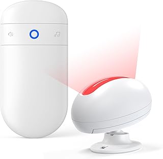 Wireless Motion Sensor Doorbell -Indoor Motion Detector Alarm, Door Chime for Business/Store/Office Entrance, Entry