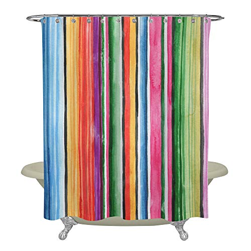 DiscountMugs EllieBlake Turquoise Slab Shower Curtain 72x72