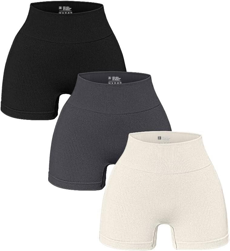 OQQ Women's Running Shorts Casual,Athletic