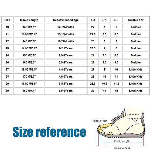 Iwihmiv Girls Walking Shoes Breathable Mesh Lightweight Casual Sport Luminous Athletic Running Shoes For Boys Girls（Grey,11.5 #TOP5