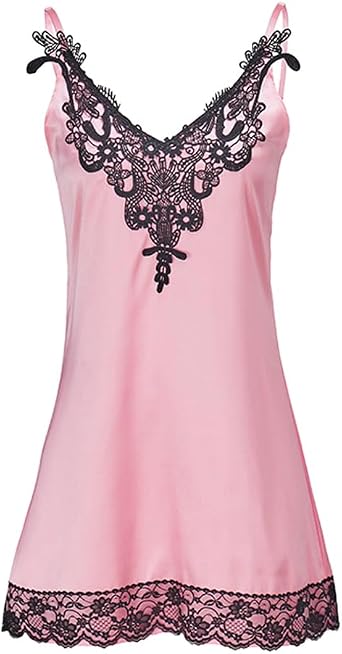 MyheroCos 13 Going on 30 Cosplay Costume Jenna Rink Pink Slip Dress Bodycon Mini Dress Lace Trim Sexy Lingerie Nightdress