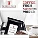 Coffee World Tour Sample Pack, Ground Coffee Beans Sampler Gift Box Set, Pack of 14 Assorted Single-Origin Premium Coffee