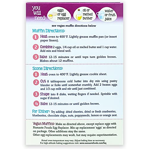 Namaste Foods, Gluten Free Muffin & Scone Mix, 16-Ounce Bags (Pack Of 6) #TOP1