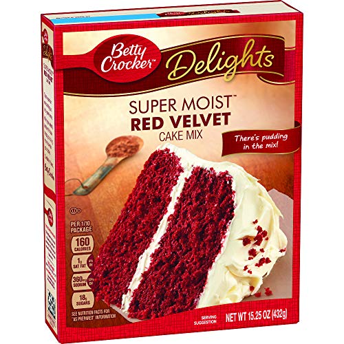 Betty Crocker Super Moist Red Velvet Cake Mix 432g - 12 Pack CASE Buy