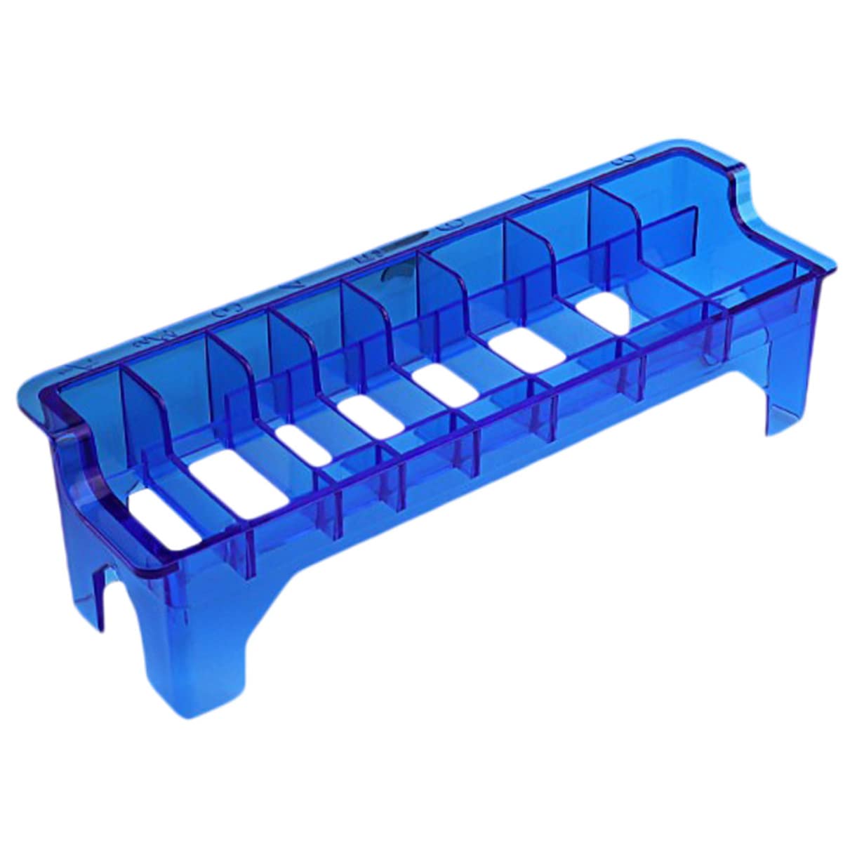 3pcs Barber Tool Storage Box Clipper Guard Holder Guide Comb Organizer