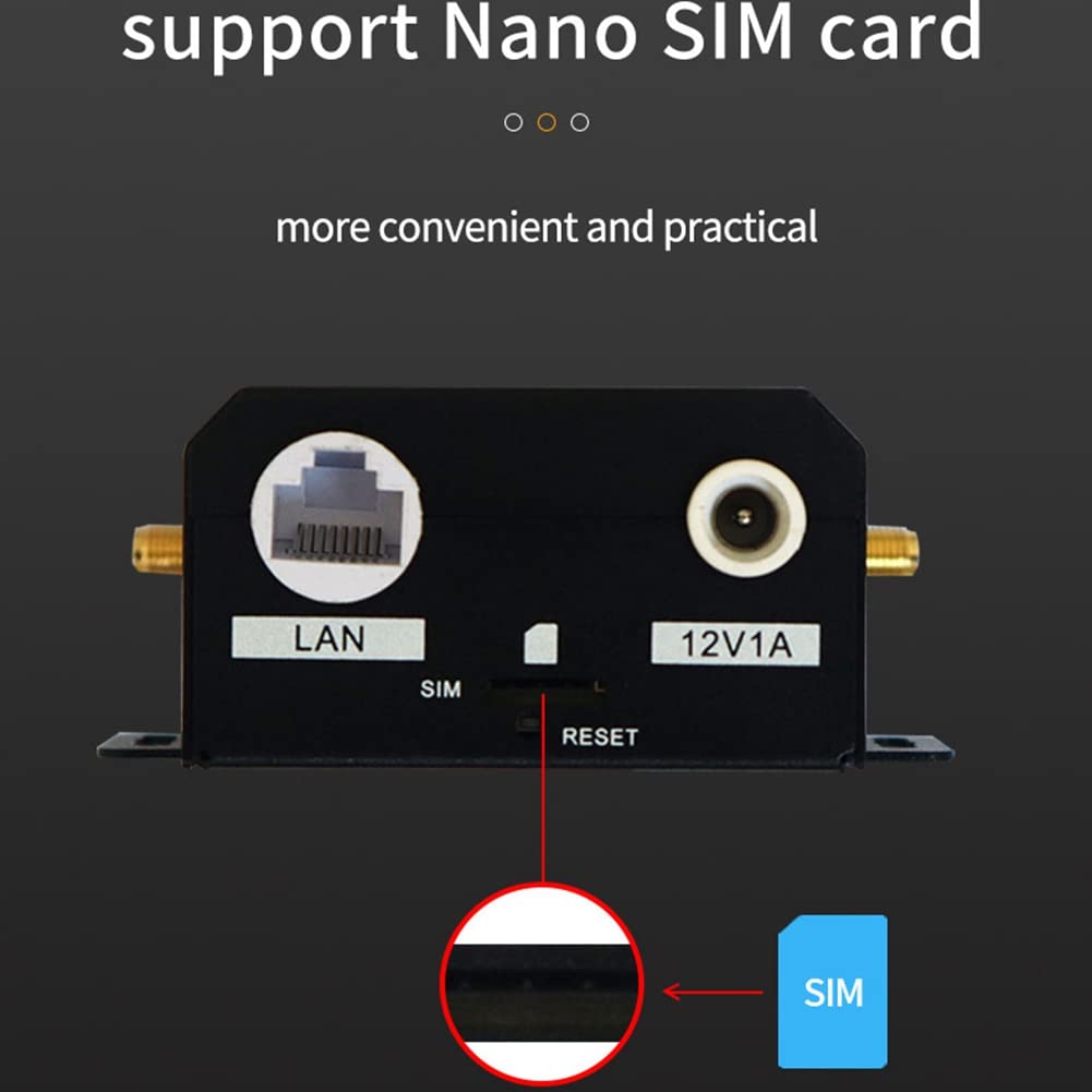 H927 Router 4G di Qualità Industriale 150Mbps 4G LTE CAT4 Router SIM con Supporto Antenna Esterna 16 Utenti WiFi-EU
