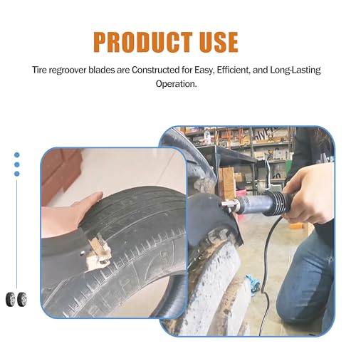 Image of Tire Groover Blade Tire Groover Regroover #7 7 /32 inch Square Standard Duty Blade New Upgrades 2024 (Set of 18)