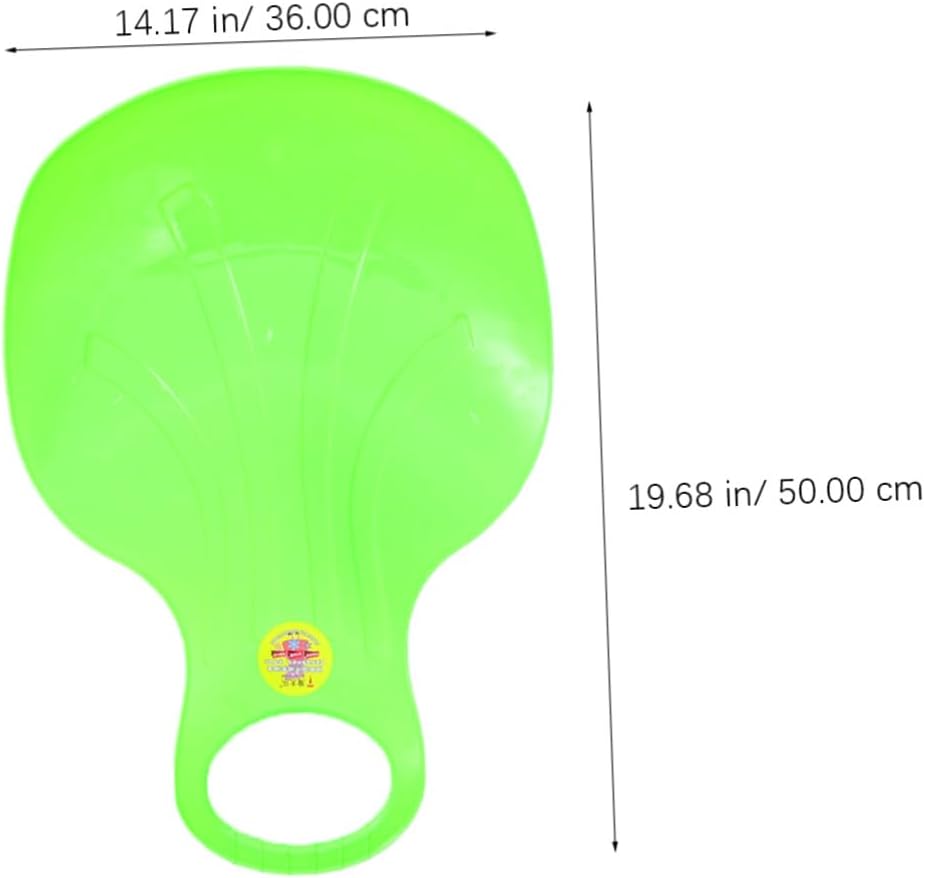 3pcs Thickened Ski Board Snow Sled Plates Non-Slip Outdoor Snow Sand Grass Sliding Pads for Lightweight Portable Winter Fun