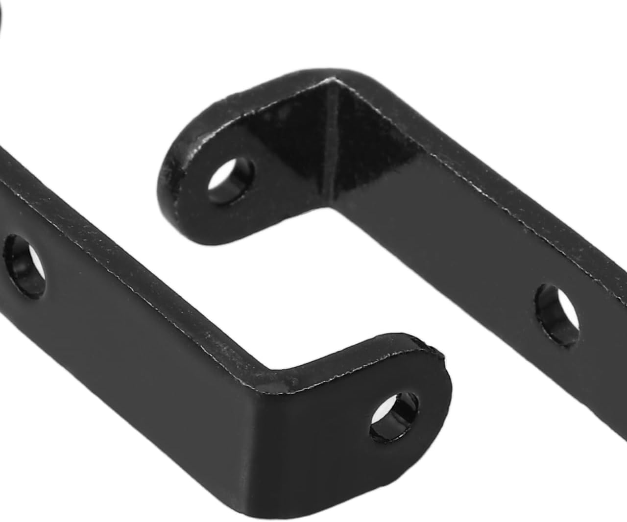 Heavy Duty U-Shaped Steel Shelf Bracket 2.87In with Center Hole for Industrial Garage Shelf Mounting Hardware Support