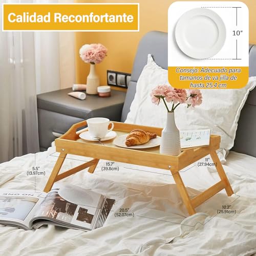 La Mejor Recopilación de Mesa de Servicio para Cama Top 10. 15 Imagen adicional