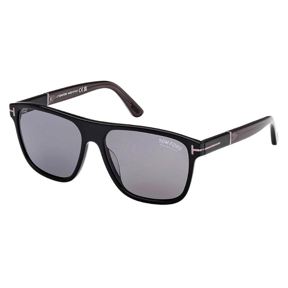 TOM FORD◆ Retro sunglasses black Amazon.com: Tom Ford Sunglasses FT 1076 01B Shiny Black