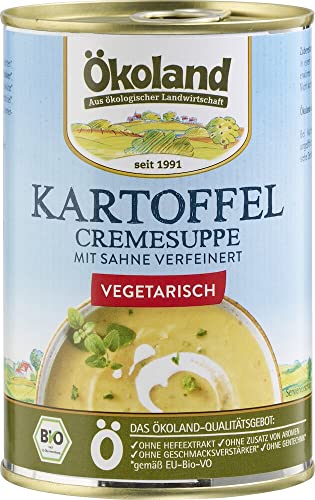ÖKOLAND Bio Kartoffel-Cremesuppe vegetarisch (6 x 400 gr) Cover