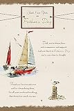 wishing well traduire en français Tamaño: 23 x 15 cm Wishing Well Studios - Tarjeta para el d�a del padre, dise�o de barco de vela