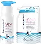 BepanthenDerma Crème riche réparatrice corps - Soin quotidien peaux très sèches et sensibles - H...