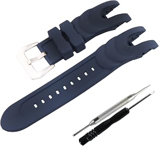 26mm Men's Rubber watch strap for Invicta Reserve Collection Venom 5732 1219 6118 6117 6105 6116 6110 14467 16149 18535 Women's outdoor sports silicone watch band watch accessories buckle