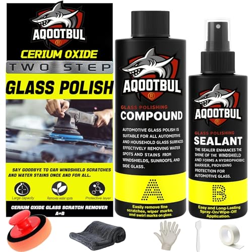 Cerium Oxide Glass Polishing Kit
