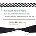 iYoShop Durable Slip Lead Dog Leash with Padded Handle and Highly Reflective Threads, No Pull Dog Training Leash, (1/2