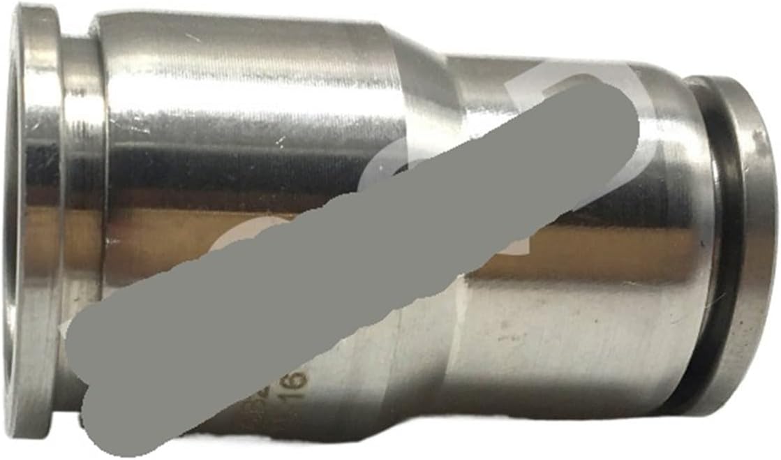 1pcs KQB2H08-10,12 KQB2H10-12,14 KQB2H12-14,16 FSQD Metal One-touch Fittings Joint Connector Copper-Plated Nickel(KQB2H10-12)