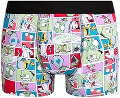 Multicolor Invader Zim Character Print-1pk