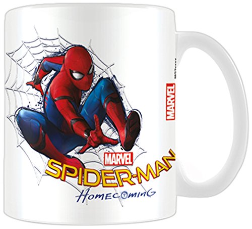 Pyramid International Spider-Man Homecoming (Web) Officielle dans Une boîte en céramique à café/thé Mug, Papier, Multicolore, 11 x 11 x 1.3 cm Pyramid International Spider-Man Homecoming (Web) Officielle dans Une boîte en céramique à café/thé Mug, Papier, Multicolore, 11 x 11 x 1.3 cm