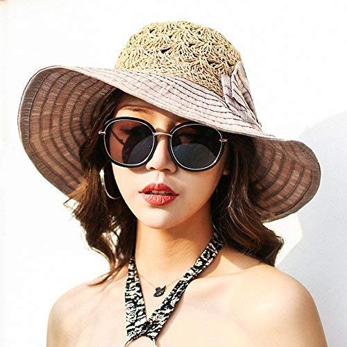 Bonnet de protection solaire blanc pliable pour protéger le visage du soleil
