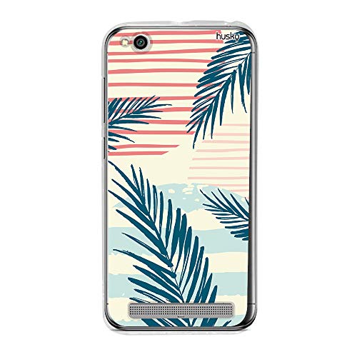 Capa Personalizada para Redmi 5A - Palmeira Tropical - Husky, Husky, Capa Protetora para Celular, Co