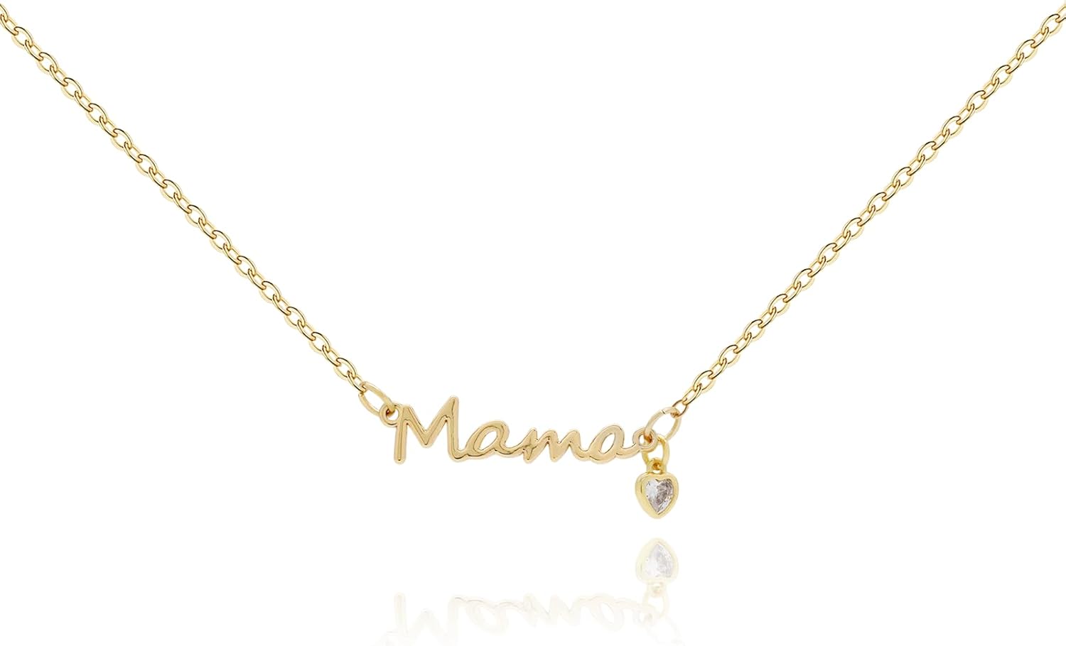 Mama Necklace for Mom – Meaningful Jewelry with a Beautiful Pendant, A Unique and Heartfelt Gift for Mother’s Day & Birthday
