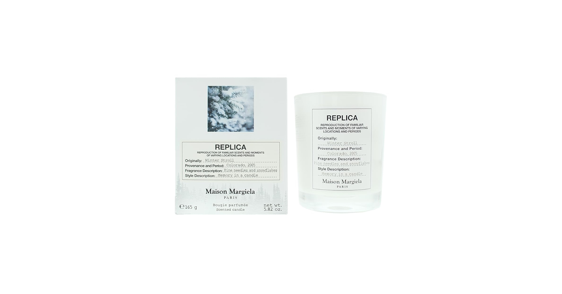 Maison Margiela Replica Winter Stroll Scented Candle 165g
