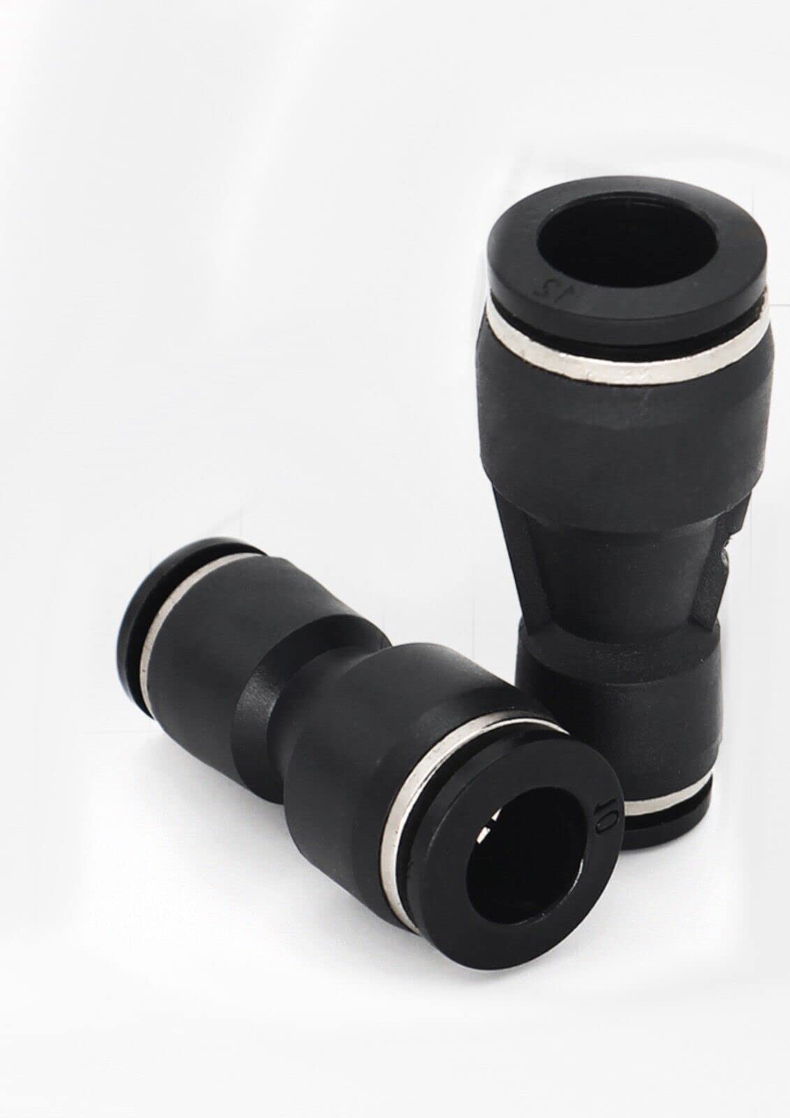 UK CELTD Push in Reducing Connectors Metric Push Fit Reducers 12mm to 8mm / 12mm to 10mm (Push in 12mm-8mm)