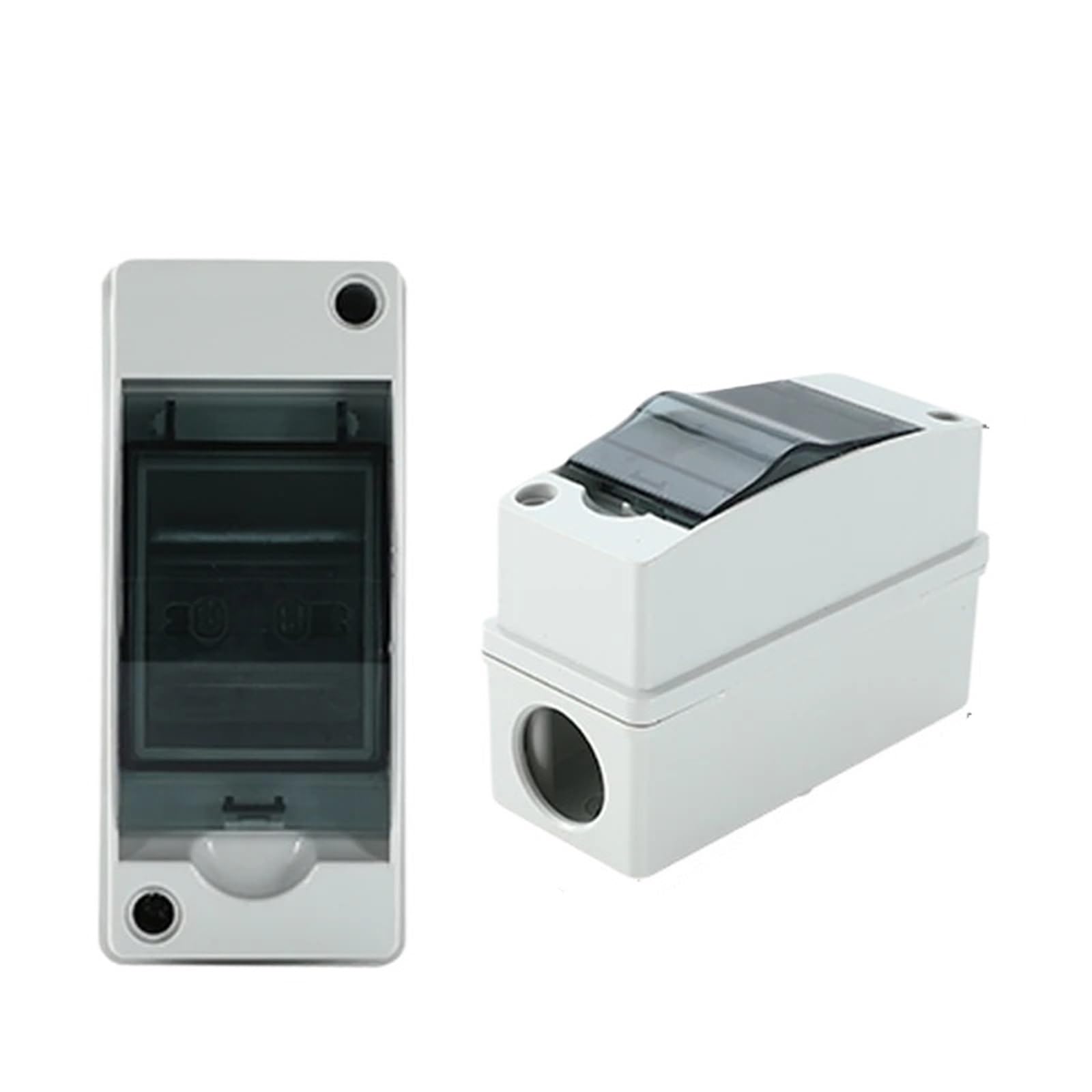 HT 2/5/8/12/15/18/24 VIE Serie Scatola di Giunzione PC Plastica Esterna Elettrico IP65 Impermeabile Antipolvere interruttore di distribuzione(HT-2WAY)