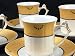 Produktbild Topkapi  12-TLG Tassen-Set Gloria Gold, als Kaffee-Set, Tee-Set, Espresso-Set, Porzellan mit Golddekor, für 6 Personen